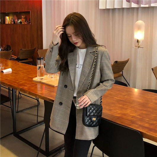 Blazer Corto de Manga Larga para Primavera y Otoño - Image 22