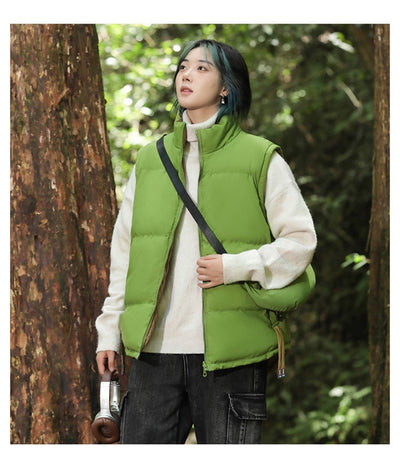 Chaleco Térmico Reversible de Algodón para Hombre y Mujer - Abrigo Invierno - Image 17