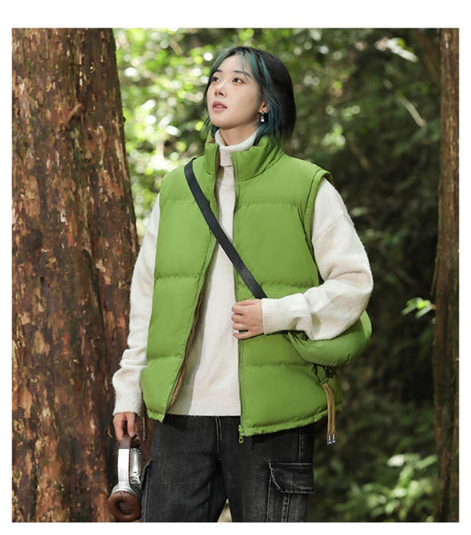 Chaleco Térmico Reversible de Algodón para Hombre y Mujer - Abrigo Invierno - Image 17
