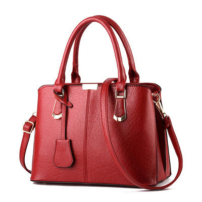 Bolso de Mano Elegante Mujer Gran Capacidad Color Liso - Image 20
