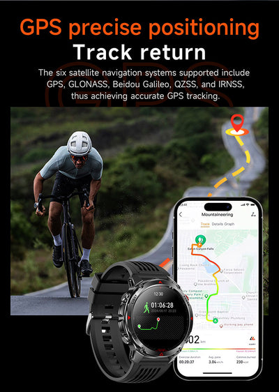 Reloj Deportivo Inteligente con GPS, Brújula y Llamadas Bluetooth - Image 14