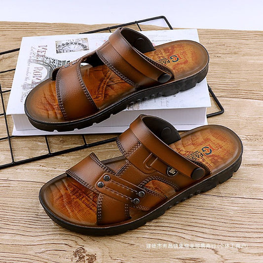 Sandalias Hombre Estilo Coreano Transpirables con Tecnología de Inyección de Aceite - Image 2