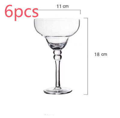 Copa Margarita de Cristal Pintada a Mano - Diseño Triangular Artístico - Image 33