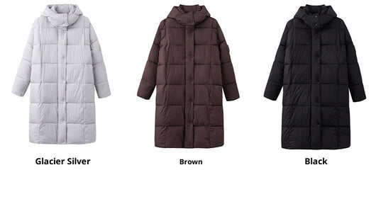 Abrigo Acolchado Suelto para Mujer - Diseño Moderno y Cálido - Image 13