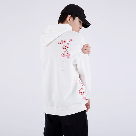 Suéter de Algodón Holgado Tendencia Nacional para Hombre - Image 5