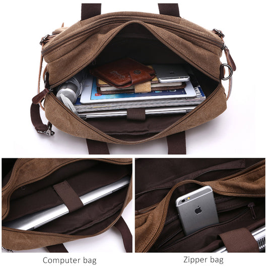Bolsa de Lona Casual Versátil - Image 16