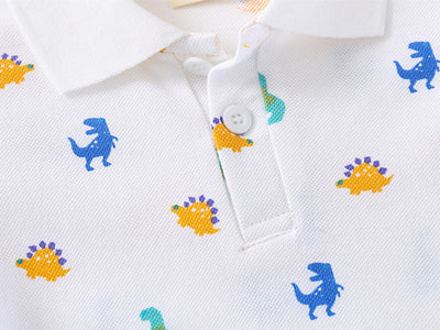 Camisa Infantil de Cuello Solapa y Manga Corta - Image 16