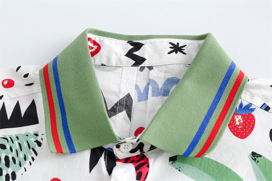 Playera Estampado Abstracto Unisex para Verano - Image 8