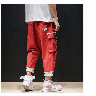 Pantalones Hip Hop Rectos Holgados - Image 6
