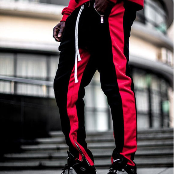Pantalones Deportivos para Hombre con Bolsillos Laterales y Cierre