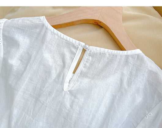 Conjunto de Falda y Blusa Básica de Color Sólido para Mujer - Image 12
