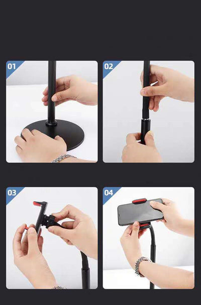 Soporte Ajustable para Teléfono y Tablet - Escritorio Multifuncional - Image 8