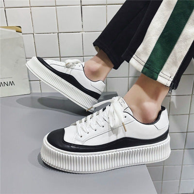 Zapatos Blancos Estilo Hong Kong con Plataforma Elevada para Hombre - Image 7