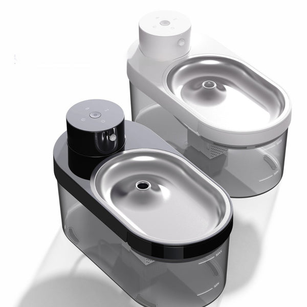 Dispensador de Agua para Mascotas Acero Inoxidable con Separación Inalámbrica - Image 4