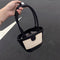 Bolso Bandolera Mujer de Paja - Diseño Minimalista Axilar