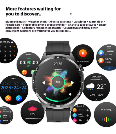 Pulsera Inteligente con Monitoreo ECG, Glucosa y Temperatura Corporal - Image 18
