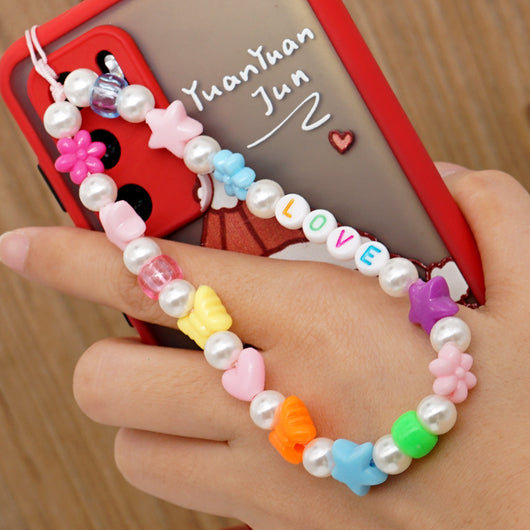 Cadena Personalizadas para Celular con Perlas Imitación - Accesorio Elegante para Chicas - Image 22