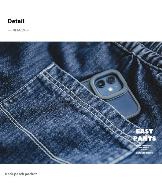 Pantalones Vaqueros Ajustados Casual para Hombre - Image 8