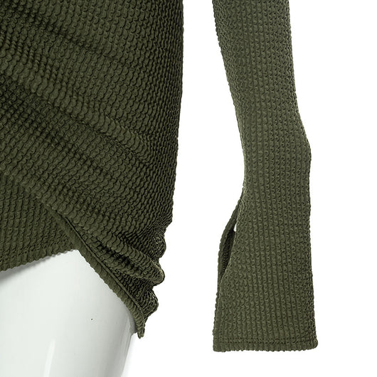 Conjunto de Dos Piezas: Blazer Ajustado con Cordones y Falda Entallada - Image 8