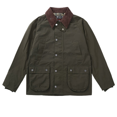 Chaqueta de Pana Safari Vintage con Cuello Clásico - Image 8
