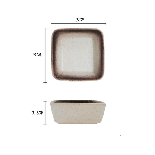 Plato Pequeño de Cerámica Japonesa para Especias y Condimentos - Image 3