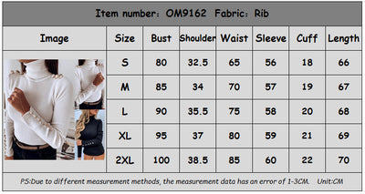 Blusa Básica de Cuello Alto con Botones - Colores Sólidos - Image 10