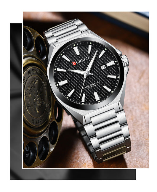 Reloj Minimalista Retro para Hombre con Esfera Grande - Image 10