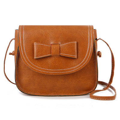 Bolsa Cuadrada Monocolor con Asa al Hombro para Mujer
