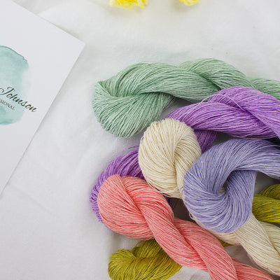 Hilo de Lino Puro para Crochet y Tejido a Mano - Image 48