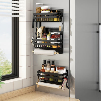 Organizador Magnético Lateral para Refrigerador sin Perforación