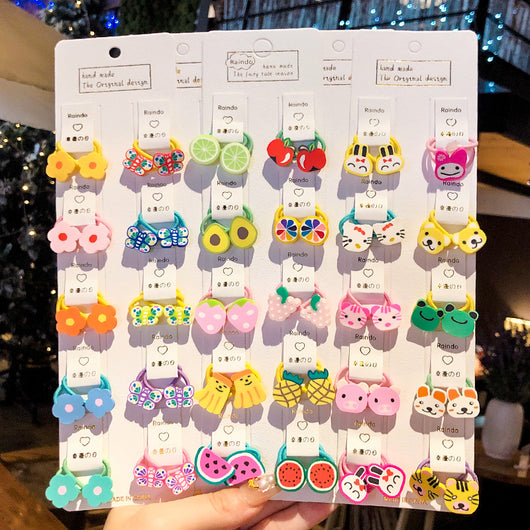 Set de 20 Elásticos Coloridos para el Cabello Infantil - Image 16