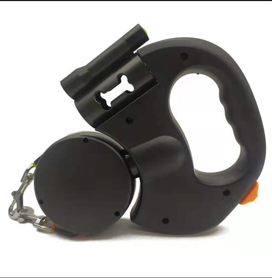 Correa Retráctil para Perros Pequeños con Luz LED y Giratorio 360° - Image 9