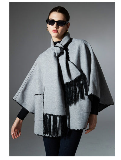 Chal Pashmina Camel Premium para Otoño e Invierno con Bolsillos - Image 14