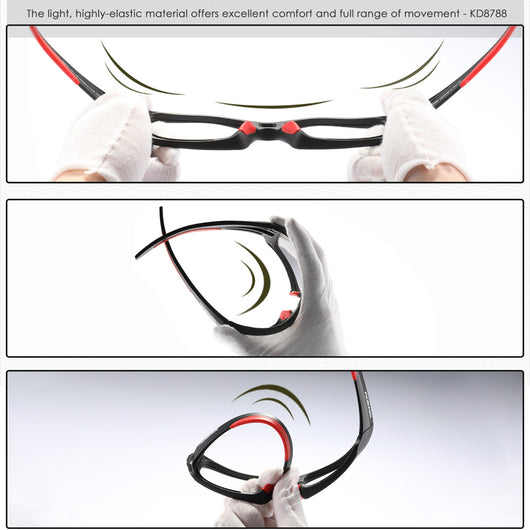 Gafas de Sol Deportivas Polarizadas Ultraligeras con Almohadilla de Silicona - Image 4
