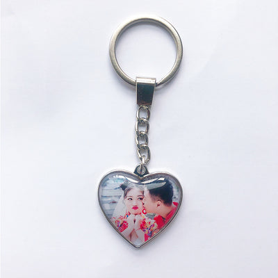 Llavero de Pareja Personalizado con Foto - Colgante DIY Unisex - Image 9
