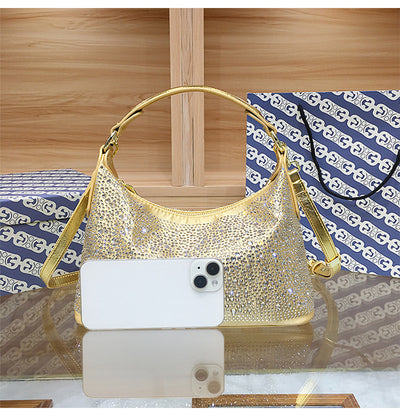 Bolso de Noche Elegante con Strass - Cartera de Gran Capacidad para Mujer - Image 30