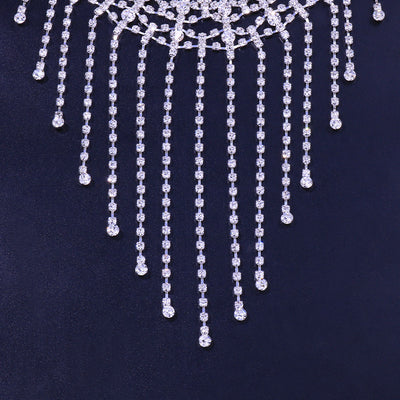Máscara de Mascarada con Cadena de Garra y Rhinestones para Halloween - Image 11