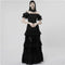 Vestido Maxi de Encaje Texturizado Victoria