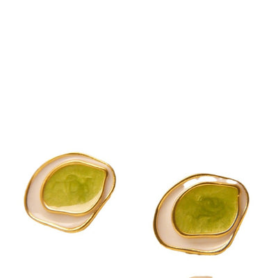 Aretes Colgantes de Contraste Aceite Francés Alta Sensibilidad - Image 4