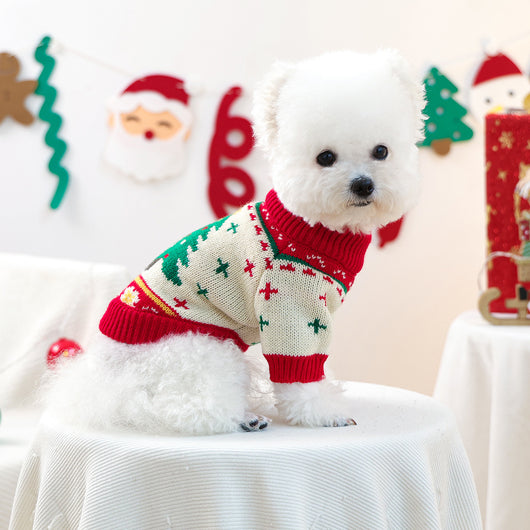 Suéter Navideño para Perros Árbol Verde Estilo Casual - Image 10
