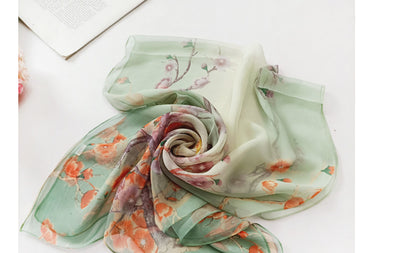 Pañuelo Playa Protección Solar Flor de Cerezo - Ligero y Suave para Mujer - Image 60