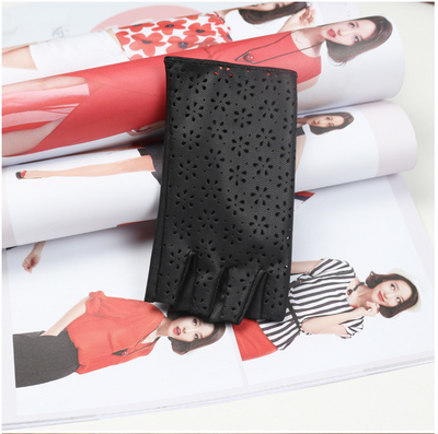 Guantes de Cuero Sintético con Dedos Abiertos para Rendimiento - Image 14