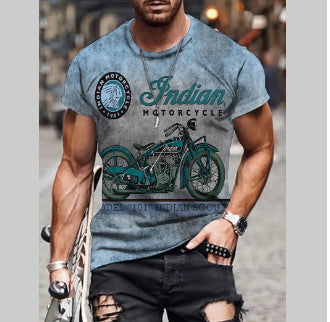 Camiseta Manga Corta Estampado Mapa y Ancla Multicolor - Image 12