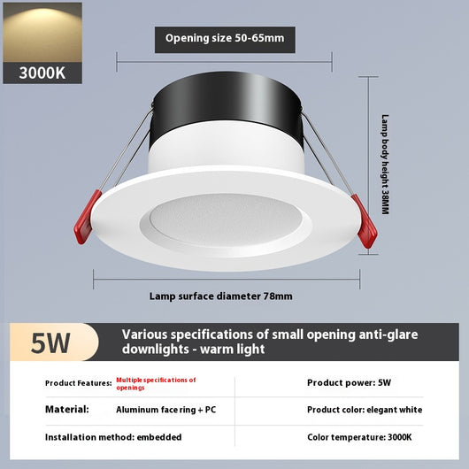 Foco Empotrado LED Ojo de Buey para Interiores - Image 12