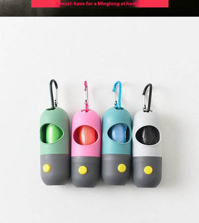 Dispensador de Bolsas para Desechos de Mascotas con Luz LED - Image 19