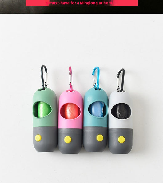 Dispensador de Bolsas para Desechos de Mascotas con Luz LED - Image 19