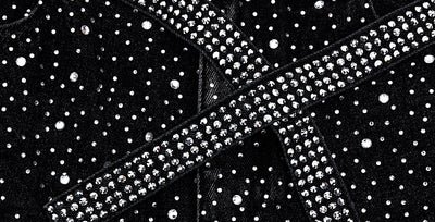 Jeans Retro Lavado con Cintas y Strass Brillantes - Image 14