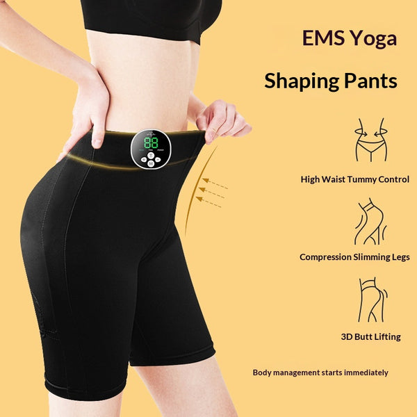 Pantalones Capri Reductores con Tecnología EMS y Masaje Microcorriente