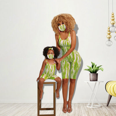 Jumpsuit Familiar a Juego con Estampado Tie-dye - Image 8