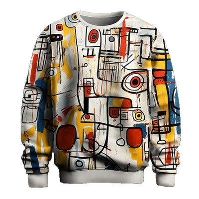 Sudadera con Capucha Graffiti para Hombre - Image 5